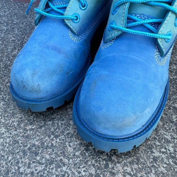 TIMBERLAND x SpongeBob 6 Inch Waterproof Nubuck Leather Boots 2 Youth Premium - Picture 5 of 11